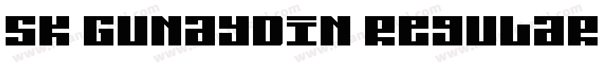 SK Gunaydin Regular字体转换